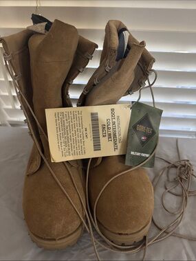GORE-TEX Tan Tactical Desert Boots- military grade